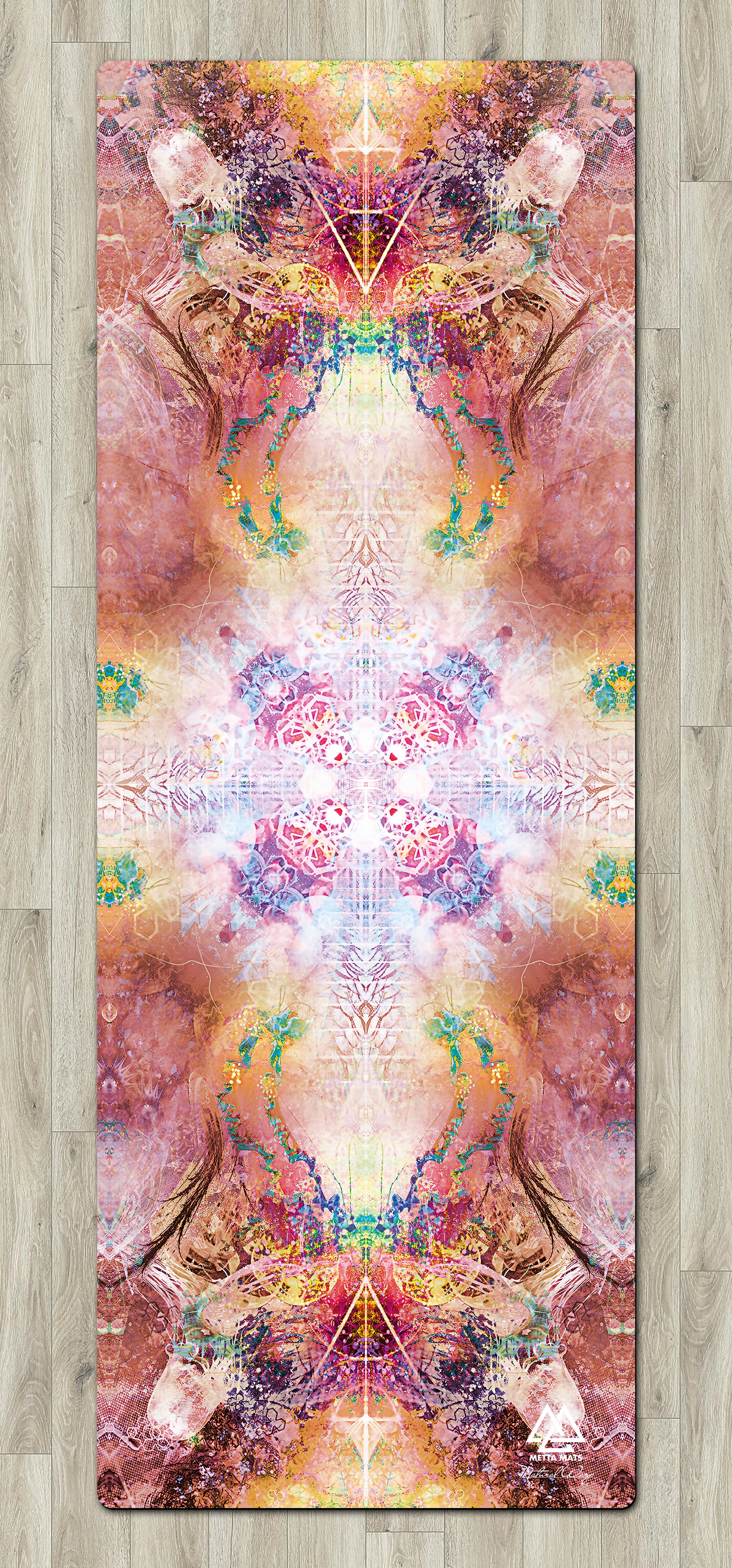 Pink Mandala Yoga Mat – MettaMats