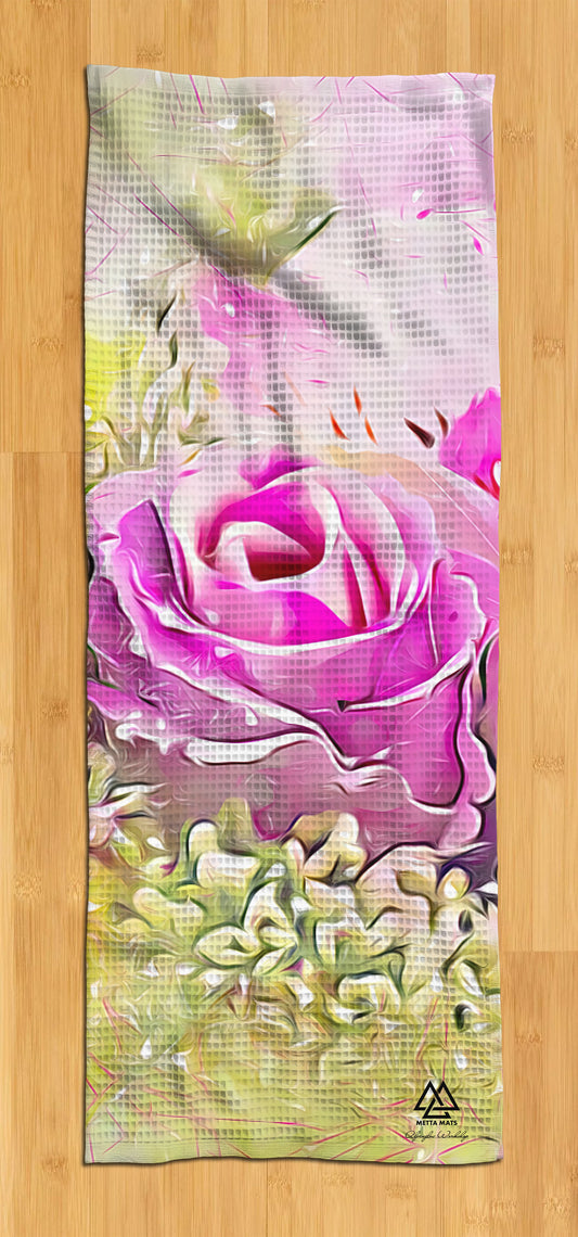 "Misty Rose" Yoga Towel