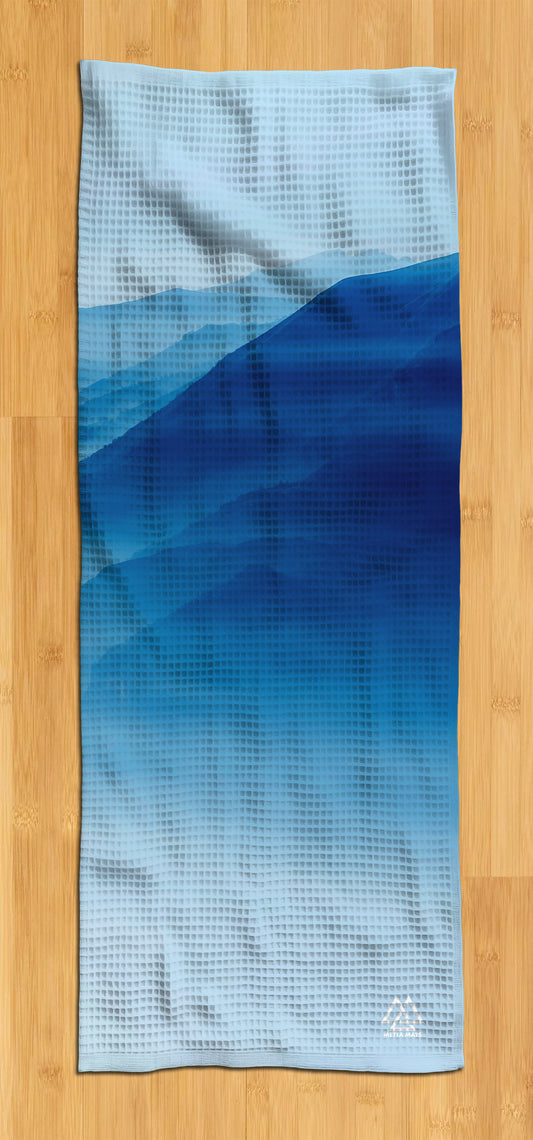 "Blue Mountains" Yoga Towel