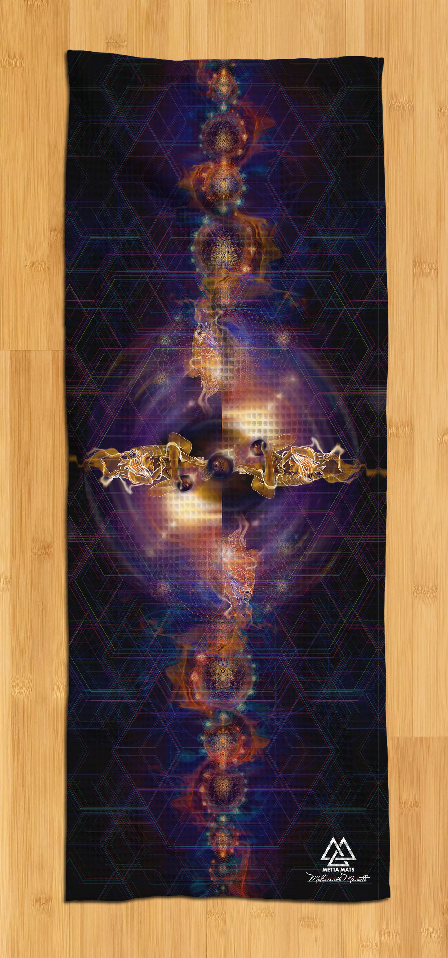 "DNA" Yoga Towel