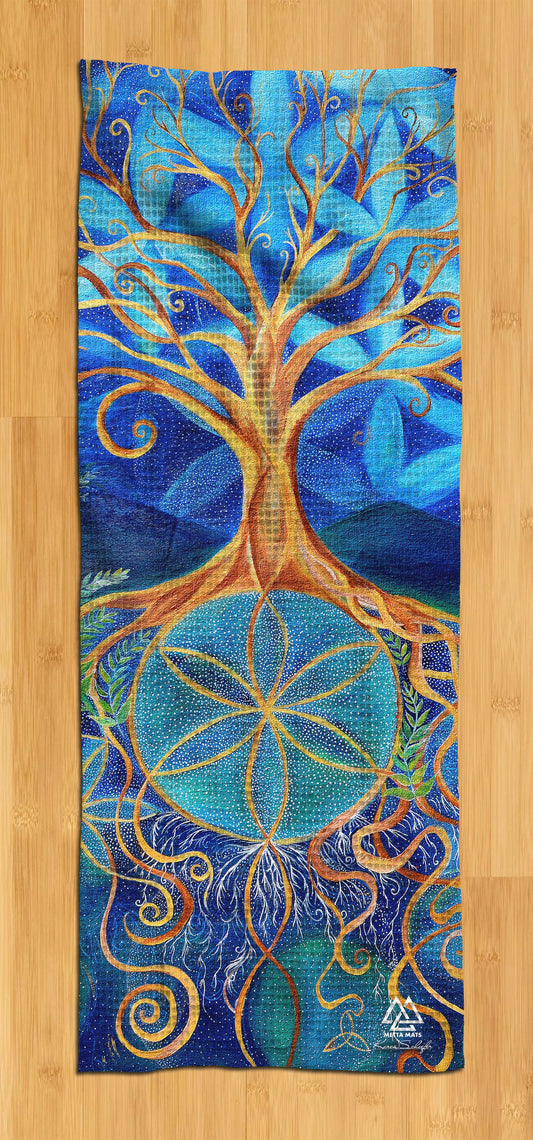 "Alchemical Growth" Yoga Towel