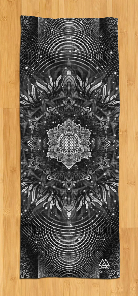 "Aligned Flower" Yoga Towel