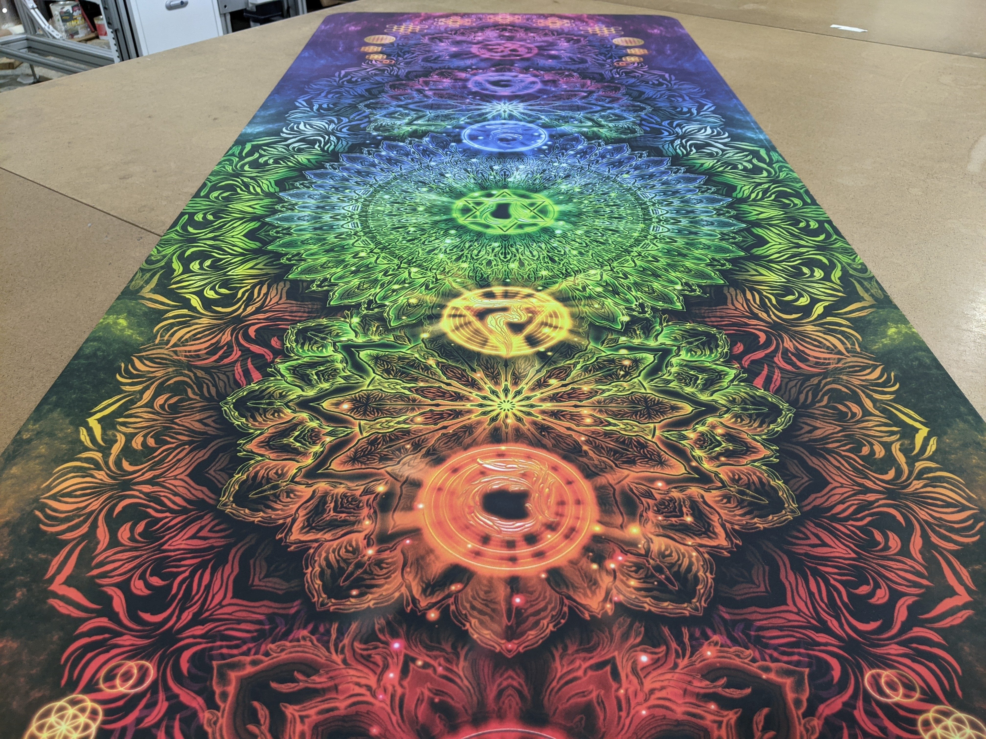 Chakra meditation clearance mat