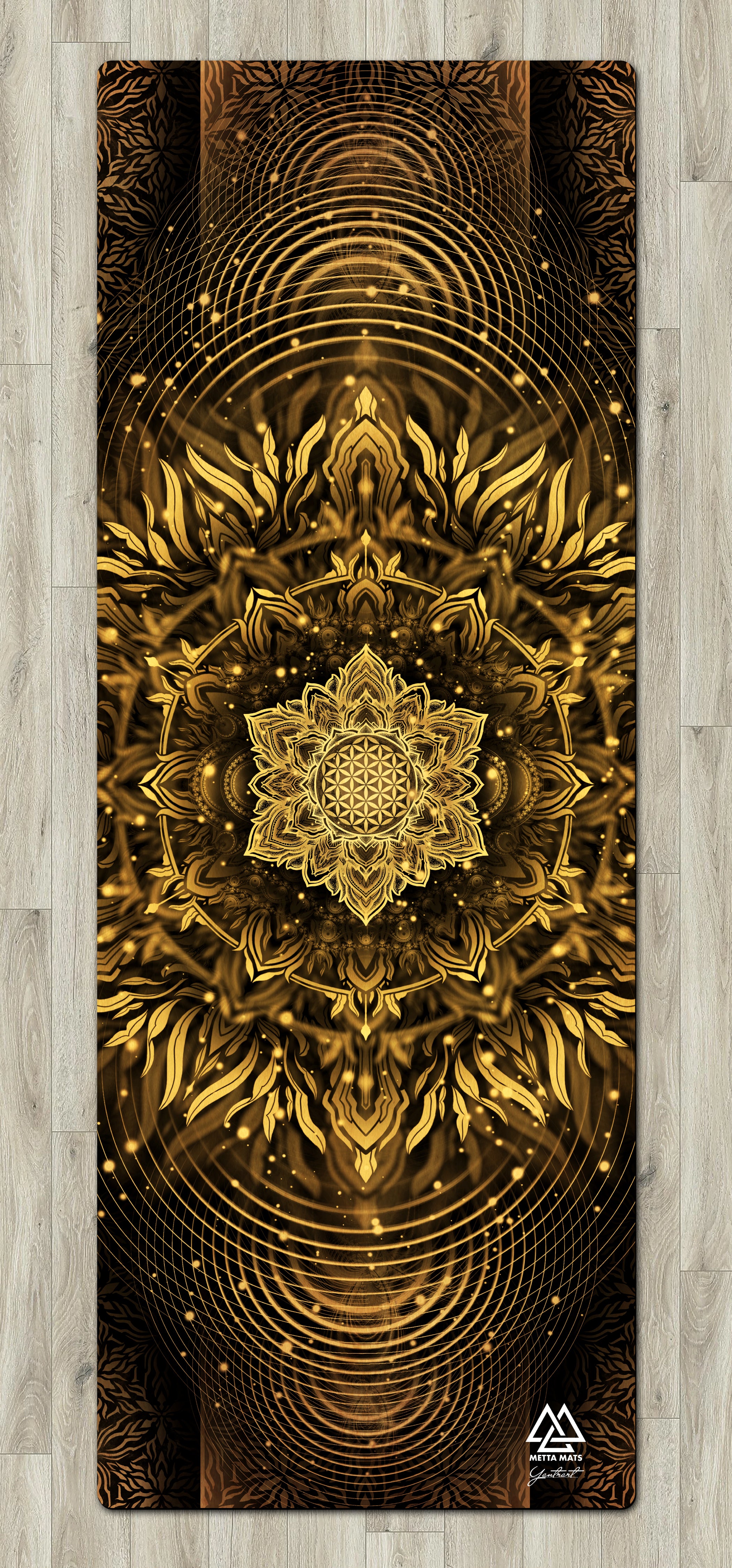 Aligned Flower orders Yoga Mat by Yantrart